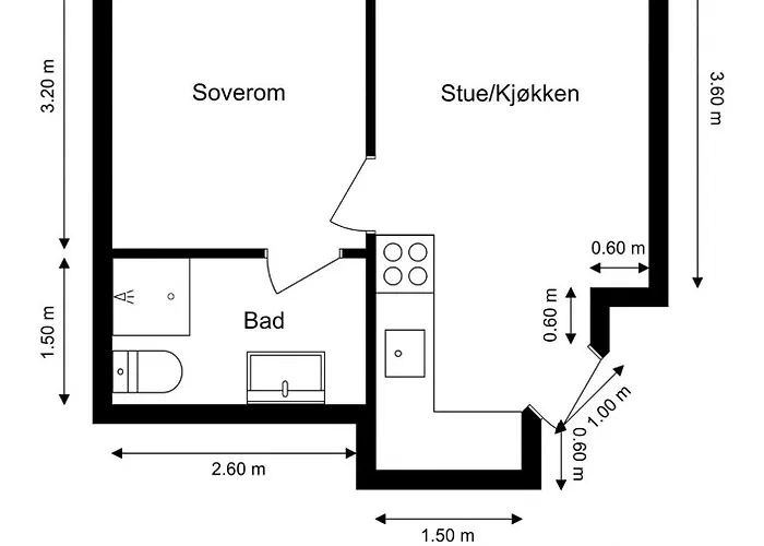 Downtown With Queensize Bed And Parking Apartamento *